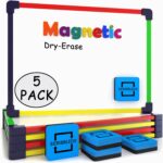 Magnetic Dry Erase Board for Kids Whiteboard 9”x12” Includes White Board for Kids Writing Learning & Drawing Art Educational Kids Toy - Image 2