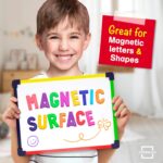 Magnetic Dry Erase Board for Kids Whiteboard 9”x12” Includes White Board for Kids Writing Learning & Drawing Art Educational Kids Toy - Image 9
