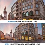 Lightdow 58MM 0.43x High-Definition Wide Angle + Macro Lens Attachment for Canon EOS Cameras - Enhance Your Photography Creativity (φ58mm) - Image 6
