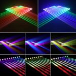 Big Dipper Moving Head Stage Light Bar, 10x15W LED Wall Washer Lights RGBW Strobe Lights with Sound Acitivated and DMX DJ Light Bar for Party Wedding Bars Live Show - Image 4