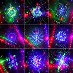 Wuzstar 27-Eye Party DJ Light with Remote, LED Strobe Effects, DMX Control & Sound Activity - Disco Stage Lighting for Clubs, Weddings, DJ Shows, Xmas, Halloween - Image 5