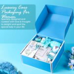 Birthday Gifts For Women, Self Care Gifts For Women - Jade Roller, 10 in 1 Spa Basket Care Package, Get Well Soon Gifts w/ Plush Blanket, Relaxing Spa Gift Basket, Birthday Gift Basket For Mom Wife - Image 6