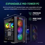 Skytech Gaming Nebula Desktop PC, Ryzen 5 5500 3.6 GHz (4.2GHz), AMD RX 6500XT 4GB, 1TB NVMe SSD, 16GB DDR4 RAM 3200, 650W Gold PSU, Wi-Fi, Win 11 - Image 5
