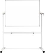 VIZ-PRO Double-Sided Magnetic Mobile Whiteboard, 48 x 36 Inches - Image 2