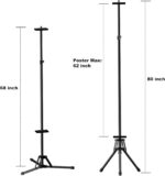 🥇 Poster Stands for Display - Floor Poster Board Holder Poster Display Stand Retractable Banner Stand Outdoor Sign Holder, Double-Side Tripod Height up to 80"（1pack） - Image 4
