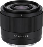 VILTROX 25mm f/1.7 F1.7 APS-C Auto Focus Lens for E-Mount Cameras,Large Aperture Camera Lens for Sony a6600 a6700 ZV-E10 FX30 FX3 A7C A7RII A7SIII A7II A7III A7RIII A7IV A7RIV A7RV A9 ZVE1 A7CR - Image 3