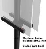 🥇 Poster Stands for Display - Floor Poster Board Holder Poster Display Stand Retractable Banner Stand Outdoor Sign Holder, Double-Side Tripod Height up to 80"（1pack） - Image 5