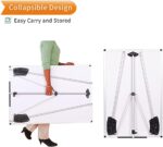 VIZ-PRO Whiteboard Easel, 36 x 24 Inches, Portable Dry Erase Board Height Adjustable With Flipchart Pad - Image 5