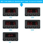 LED Stage Strobe Effect Lights - 120W RGBW DJ Light with 48 Zones Chasing by DMX Control Sound Activated Auto Play Wall Washer Uplight for Event Concert Party Church Wedding Club Stage Lighting - Image 8