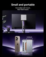 KAMRUI Hyper H2 Mini Gaming PC, in·tel Core i9-11900H (Beat 1195G7/5825U, up to 4.9GHz) 32GB RAM 1TB SSD Mini Desktop Computers, Triple 4K Display 6*USB3.2, USB-C, HDMI, DP, WiFi6, BT5.2, Office Home - Image 9