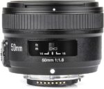 YONGNUO YN EF 50mm f/1.8 AF Lens YN50 Aperture Auto Focus for Nikon Camera as AF-S 50mm 1.8G with Cleaning Cloth - Image 7