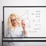 Mobile Clear Glass Whiteboard on Wheels - TANKEE 48" x 32" Dry Erase Board with Stand, Large Rolling White Board with 25 Sheets Paper Pad, Transparent Tempered Glass Board for Office Home School - Image 3