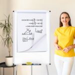 VIZ-PRO Whiteboard Easel, 36 x 24 Inches, Portable Dry Erase Board Height Adjustable for School Office and Home - Image 8