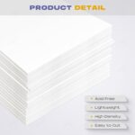 Golden State Art, Pack of 50, Foam Core Backing Boards (1/8" Thick, 8x10 White) - Image 8