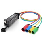 XLR Audio Over Ethernet Snake，4 Channel 3Pin XLR Male to Ethercon-Compatible RJ45 Cat5/Cat6 Ethernet Breakout for Live Stage Audio, Lighting,Sound,Audio Recording Studio-1.64Feet - Image 2