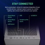 Skytech Gaming Nebula Gaming PC Desktop – Intel Core i5 13400F 2.5 GHz, NVIDIA RTX 3050, 1TB NVME SSD, 16GB DDR4 RAM 3200, 600W Gold PSU, 11AC Wi-Fi, Windows 11 Home 64-bit - Image 5