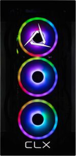CLX Gaming PC - Intel Core i9 14900KF 3.2GHz, GeForce RTX 4070 Super, 1TB NVMe M.2 SSD, 4TB HDD, 32GB DDR5 RGB Memory, 360mm AIO, WiFi, Windows 11 Home, Black - Image 4