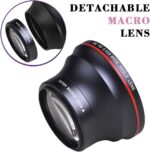 Tectra 55MM 0.43x Professional HD Wide Angle Lens (Macro Portion) for Nikon Cameras with DX NIKKOR 18-55mm f/3.5-5.6G VR and 55MM Sony E Lenses - Image 5