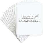 Golden State Art, Pack of 50, Foam Core Backing Boards (1/8" Thick, 8x10 White) - Image 2