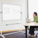VIZ-PRO Double-Sided Magnetic Mobile Whiteboard, 48 x 36 Inches - Image 7