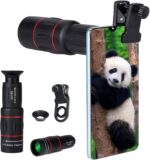 36X Long Focus Telephoto Phone Lens for iPhone and Android, Zoom Cellphone Camera Lens with Phone Clip for Picture Video Taking - Image 2