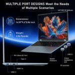Gaming Laptop,MX350 Graphics Laptop,16 Inch Laptop Computer,N95 4C/4T Processor(up to 3.4Ghz),16GB RAM 1TB SSD,16”FHD 1920 * 1200 Display,WiFi 5,BT4.0,Backlit Keyboard - Image 6