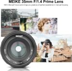 Meike 35mm F1.4 Large Aperture Manual Focus Prime MFT Lens for Micro Four Thirds M43 Compatible with Olympus and Panasonic Mirrorless Cameras and BMPCC GH6 OM-1 - Image 3
