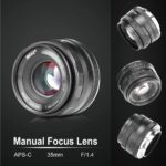 Meike 35mm F1.4 Large Aperture Manual Focus Prime MFT Lens for Micro Four Thirds M43 Compatible with Olympus and Panasonic Mirrorless Cameras and BMPCC GH6 OM-1 - Image 4