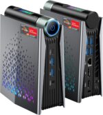 ACEMAGICIAN S3A Mini Gaming PC, Ryzen 9 6900HX, 16GB DDR5 512GB NVMe SSD, Mini Computers with AMD Radeon Graphics RGB Lights | WiFi6 | BT5.2 | Dual Fan | 3 Modes Mini Desktop | Up to 4.9Ghz - Image 2