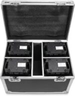 4-Pack U`King 150W Moving Head Lights with Flight Case,18-Facet Prism Stage Beam Light Mini Compact DJ Party Lights Beam Spotlight by DMX and Sound Activated for Wedding DJ Disco Parties Live Show - Image 6