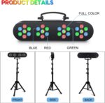 DJ Lights with Stand, Telbum Stage Lighting Packages Sound Activated LED Party Bar Light Set, for Mobile Booth Gig Bar Wedding Church Band - Image 5