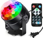 Luditek Sound Activated Party Lights with Remote DJ Lighting, Disco Ball Strobe Stage Light for Home Room Dance Parties Birthday Karaoke Stocking Stuffers New Years Eve Halloween Christmas Decorations - Image 2