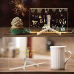 Led Note Board with Colors: 11.8'' x7.8'' Clear Acrylic Dry Erase Board with Light & 7 Pens for Drawing & Writing - Glow led Acrylic Message Board with Stand Creative Rewritable - Image 5