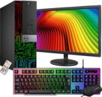 Dell Custom Built OptiPlex Computer Desktop Intel Core i5-6500 Processor 3.20 GHz, 16GB RAM 512GB SSD, New 22 Inch FHD Monitor, Windows 10 Pro Wi-Fi Gaming PC Keyboard & Mouse HDMI, Black (Renewed) - Image 2