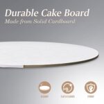 Cakebon Cake Boards - Sturdy 1/8 Thick Drums - 10 Inch Professional Fully Wrapped Edges 24-Pack - Image 5