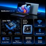 Gaming Laptop,MX350 Graphics Laptop,16 Inch Laptop Computer,N95 4C/4T Processor(up to 3.4Ghz),16GB RAM 1TB SSD,16”FHD 1920 * 1200 Display,WiFi 5,BT4.0,Backlit Keyboard - Image 3