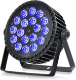 Stage Lights LED Par Lights，10X18W RGBW 4-in-1 LED DJ Par Can Light with Strobe/Wash Stage Effect by DMX512 & Sound Activated Uplighting for Events Wedding Parties Church Club DJ Live Show - Image 2