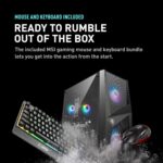 msi Codex R2 RTX 5060 Pro VR Ready Gaming Desktop, Intel i7-13700F (Beats i9-12900), NVIDIA RTX 5060, RGB Light, 32GB DDR5 RAM, 2TB SSD, Gaming Mouse & KB, Bundle with SL660 512GB Portable SSD - Image 7