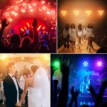 4Packs Retro Stage Light LED RGB COB 7 LED Par Light DMX Control Sound Activated Vintage Uplights for Events Concert Wedding Party Music Live Show Church DJ Birthday - Image 7