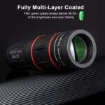 36X Long Focus Telephoto Phone Lens for iPhone and Android, Zoom Cellphone Camera Lens with Phone Clip for Picture Video Taking - Image 8