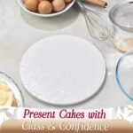 Cakebon Cake Boards - Sturdy 1/8 Thick Drums - 10 Inch Professional Fully Wrapped Edges 24-Pack - Image 7