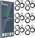 Ferilinso [6 Pack] Camera Lens Protector for iPhone 14 Pro Max iPhone 15 Pro Max iPhone 14 Pro iPhone 15 Pro Accessories camera screen Cover 9H Glass Unbreakable Protection Case Friendly - Image 2