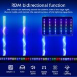 Stage Lights Bar 200W RGB DJ Light 192 Partition Pixels 760 LED Strobe Light DMX Sound Chasing Wash for Parties Club Disco Events Wedding Church - Image 4