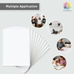 Mat Board Center, Pack of 25 Foam Core Backing Boards 1/8" (8x8, White) - Image 5