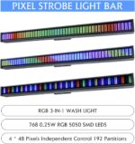 Stage Lights Bar 200W RGB DJ Light 192 Partition Pixels 760 LED Strobe Light DMX Sound Chasing Wash for Parties Club Disco Events Wedding Church - Image 3