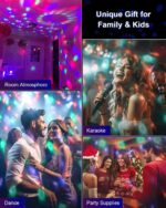 Luditek Sound Activated Party Lights with Remote DJ Lighting, Disco Ball Strobe Stage Light for Home Room Dance Parties Birthday Karaoke Stocking Stuffers New Years Eve Halloween Christmas Decorations - Image 8