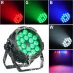 Led Par Lights IP65 Waterproof 18 X12W RGBW 4in1 Outdoor Stage Lights DMX512 Sound Activated Control Par Lights for Outdoor Party Garden Music Live Show Wedding - Image 3