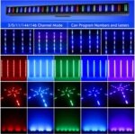 Stage Lights Bar 200W RGB DJ Light 192 Partition Pixels 760 LED Strobe Light DMX Sound Chasing Wash for Parties Club Disco Events Wedding Church - Image 5