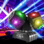 3 Head Moving Head Lights, 18 LED Stage DJ Lighting, DMX/Remote Control Sound Activated for Stage, Party, Live, DJ, Bar, Disco Lighting - Image 6
