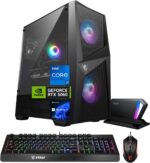 msi Codex R2 RTX 5060 Pro VR Ready Gaming Desktop, Intel i7-13700F (Beats i9-12900), NVIDIA RTX 5060, RGB Light, 32GB DDR5 RAM, 2TB SSD, Gaming Mouse & KB, Bundle with SL660 512GB Portable SSD - Image 2